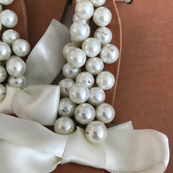 Pearl Lined Sandals-real leather - Picture 3 of 5